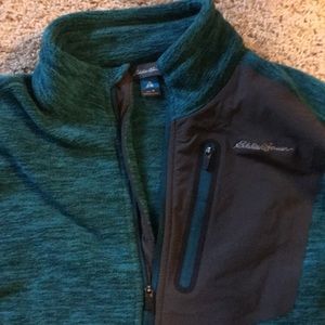 Eddie Bauer, Mens size medium, quarter zip fleece